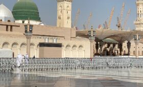 photo of masjid e nabwi in madina